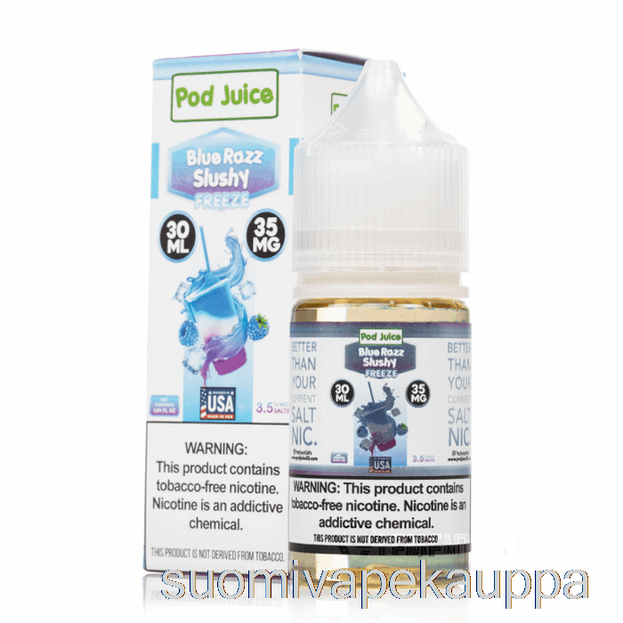 Vape Netistä Freeze Blue Razz Slushy - Pod Mehu - 30ml 35mg